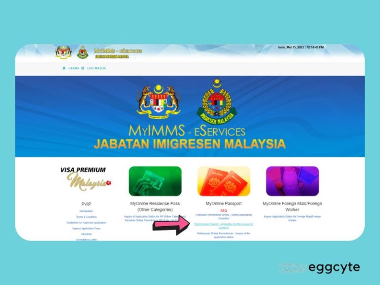 Cara Renew Passport Online Malaysia Dengan Mudah   Klik Permohonan Passport Application For The Renewal Of Passport 768x576 