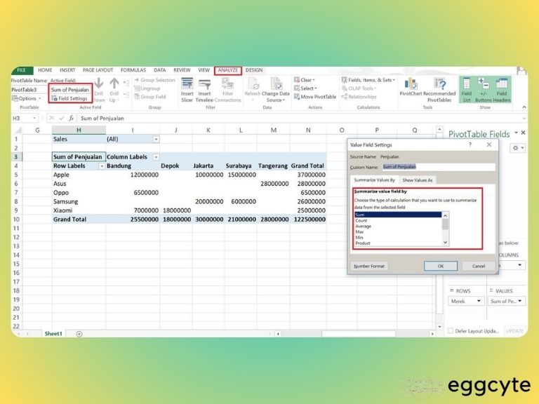 Paduan Lengkap Cara Membuat Pivot Table Di Excel 2024